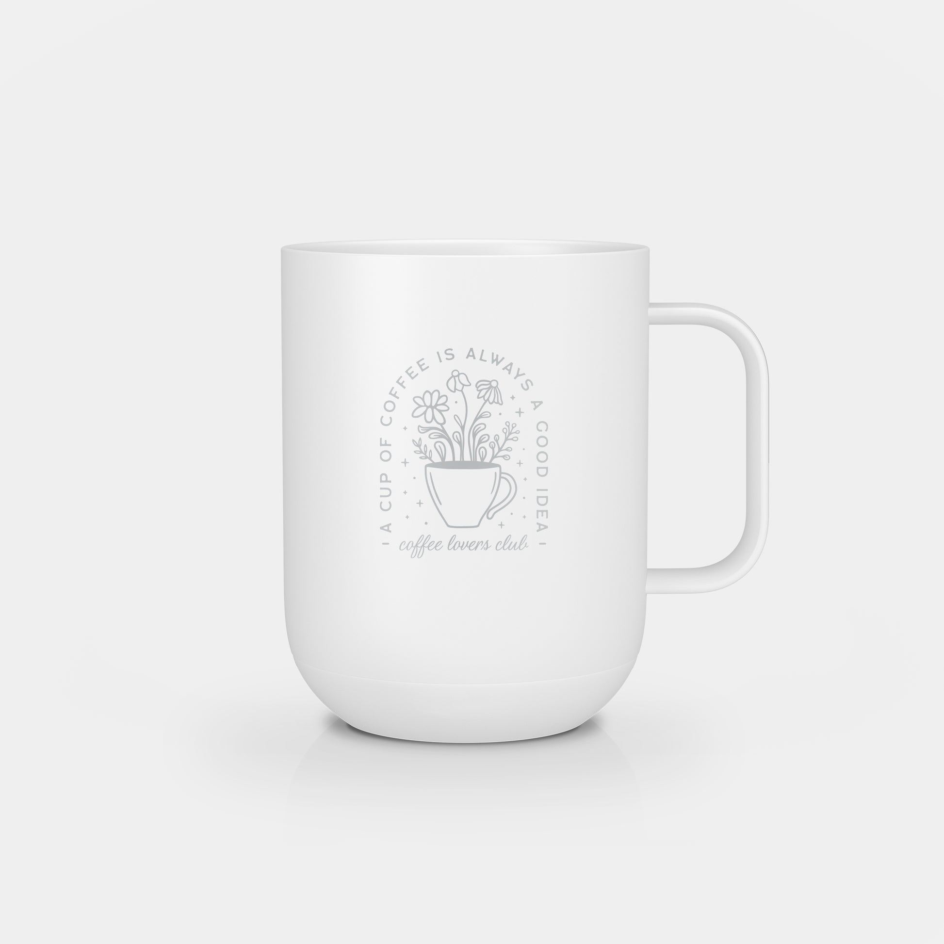 Ember Mug 2: Coffee Club Edition - 10 oz / White | Ember Drinkware