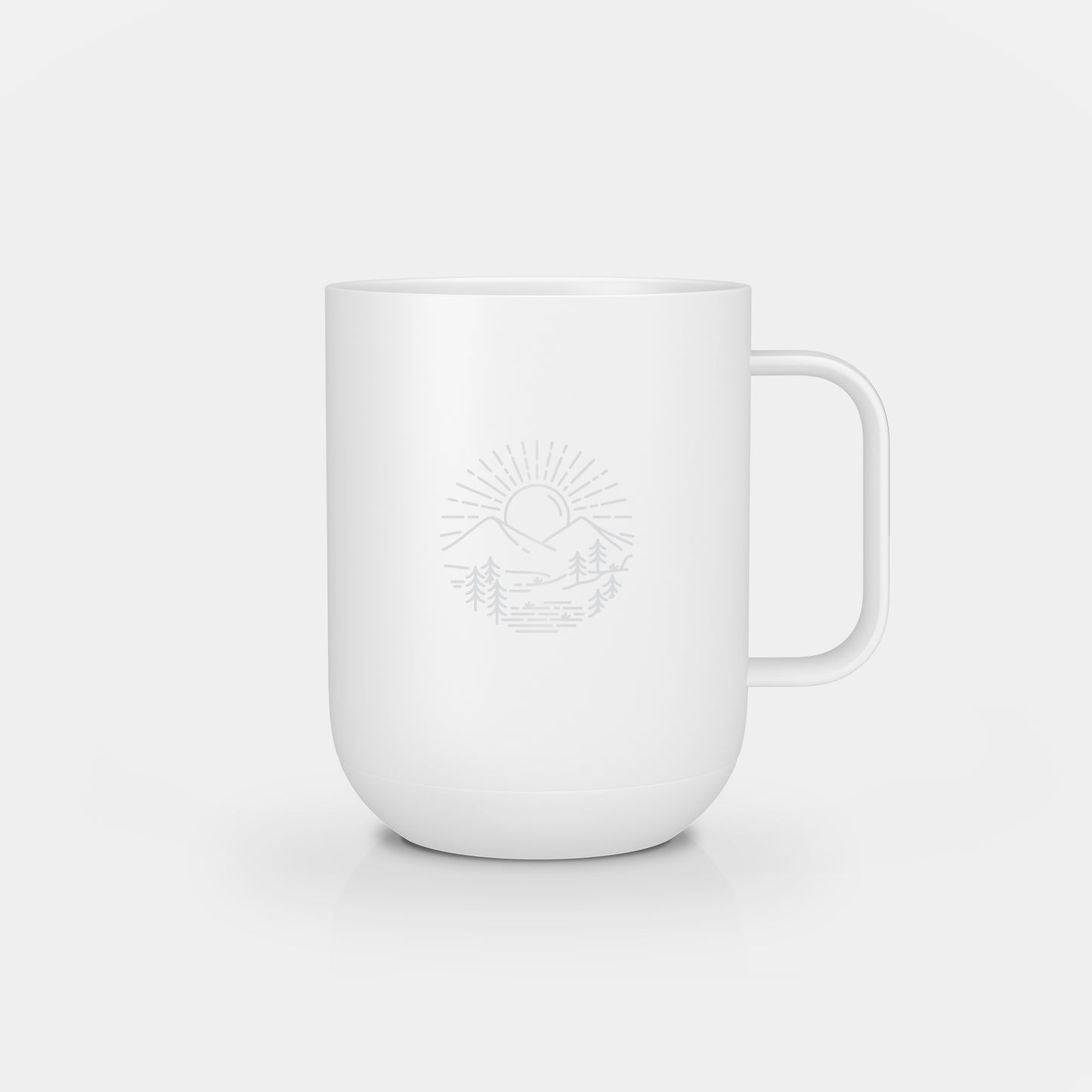 Ember Mug 2: Live to Hike Edition - 10 oz / White | Ember Drinkware