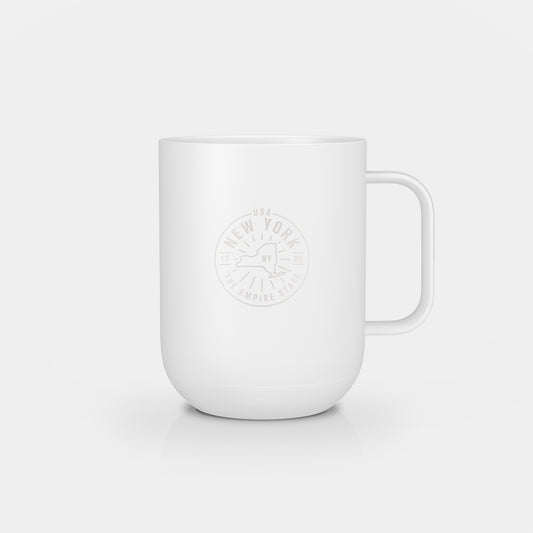 Ember Mug 2: New York Edition - 10 oz / White | Ember Drinkware