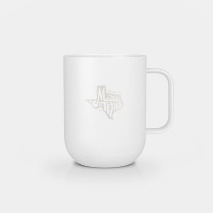 Ember Mug 2: Texas Edition - 10 oz / White | Ember Drinkware