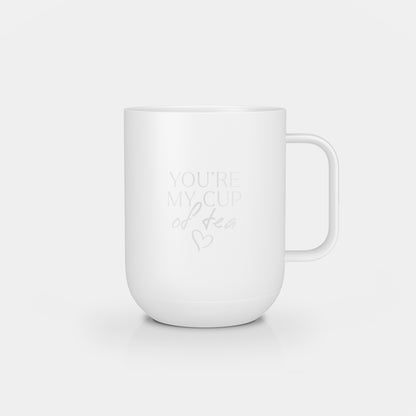Ember Mug 2: You're My Cup of Tea Edition - 10 oz / White | Ember Drinkware