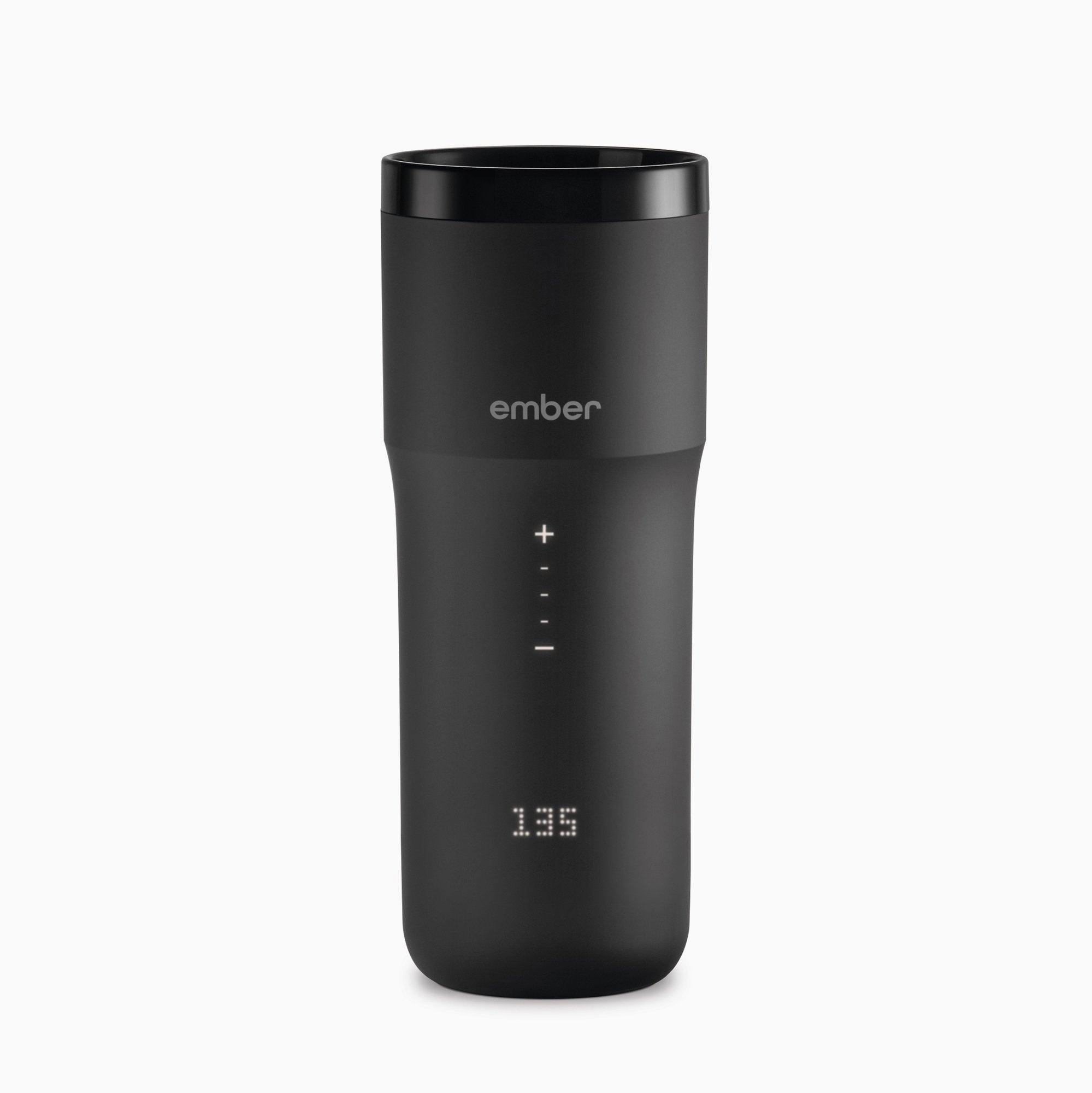 Ember 12 oz. Ember Travel Mug 2 Plus Temperature Control Smart Travel Mug in Black